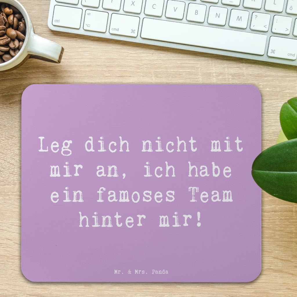 Mauspad Spruch Im Team zusammenarbeiten Mousepad, Computer zubehör, Büroausstattung, PC Zubehör, Arbeitszimmer, Mauspad, Einzigartiges Mauspad, Designer Mauspad, Mausunterlage, Mauspad Büro