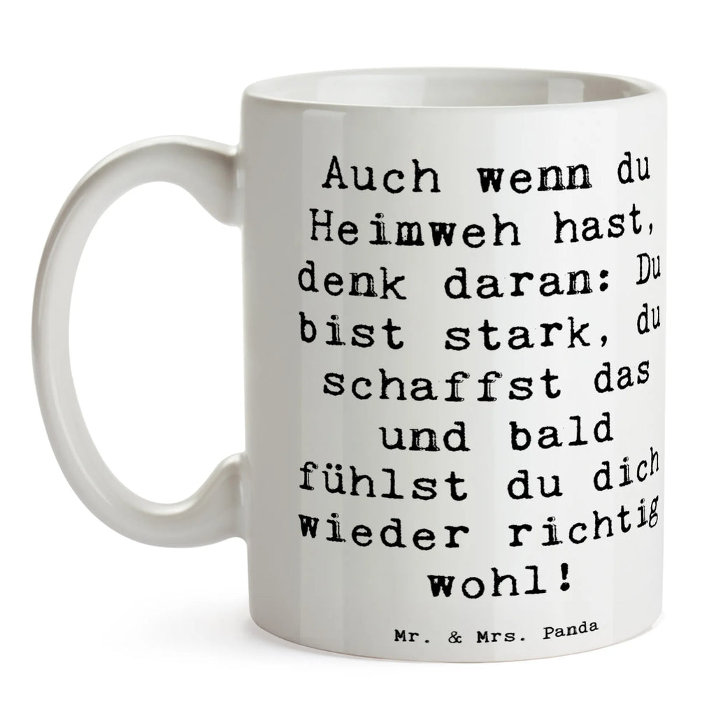 Tasse Spruch Heimweh überwinden Tasse, Kaffeetasse, Teetasse, Becher, Kaffeebecher, Teebecher, Keramiktasse, Porzellantasse, Büro Tasse, Geschenk Tasse, Tasse Sprüche, Tasse Motive, Kaffeetassen, Tasse bedrucken, Designer Tasse, Cappuccino Tassen, Schöne Teetassen