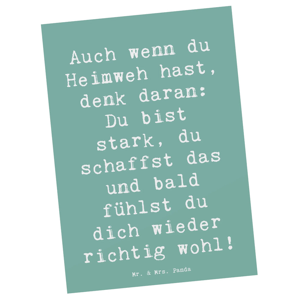 Postkarte Spruch Heimweh überwinden Postkarte, Karte, Geschenkkarte, Grußkarte, Einladung, Ansichtskarte, Geburtstagskarte, Einladungskarte, Dankeskarte, Ansichtskarten, Einladung Geburtstag, Einladungskarten Geburtstag