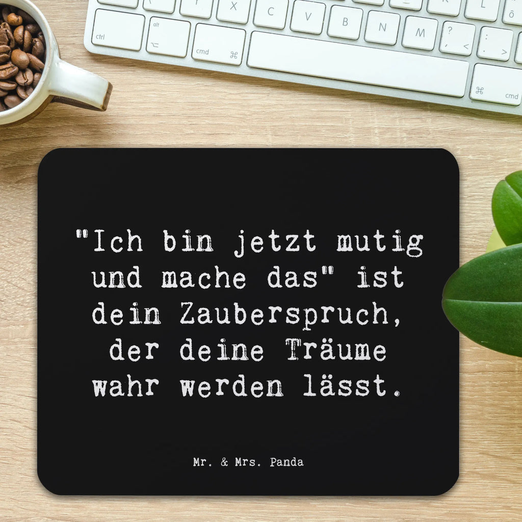 Mauspad Spruch Mutig zu sich selbst stehen Mousepad, Computer zubehör, Büroausstattung, PC Zubehör, Arbeitszimmer, Mauspad, Einzigartiges Mauspad, Designer Mauspad, Mausunterlage, Mauspad Büro