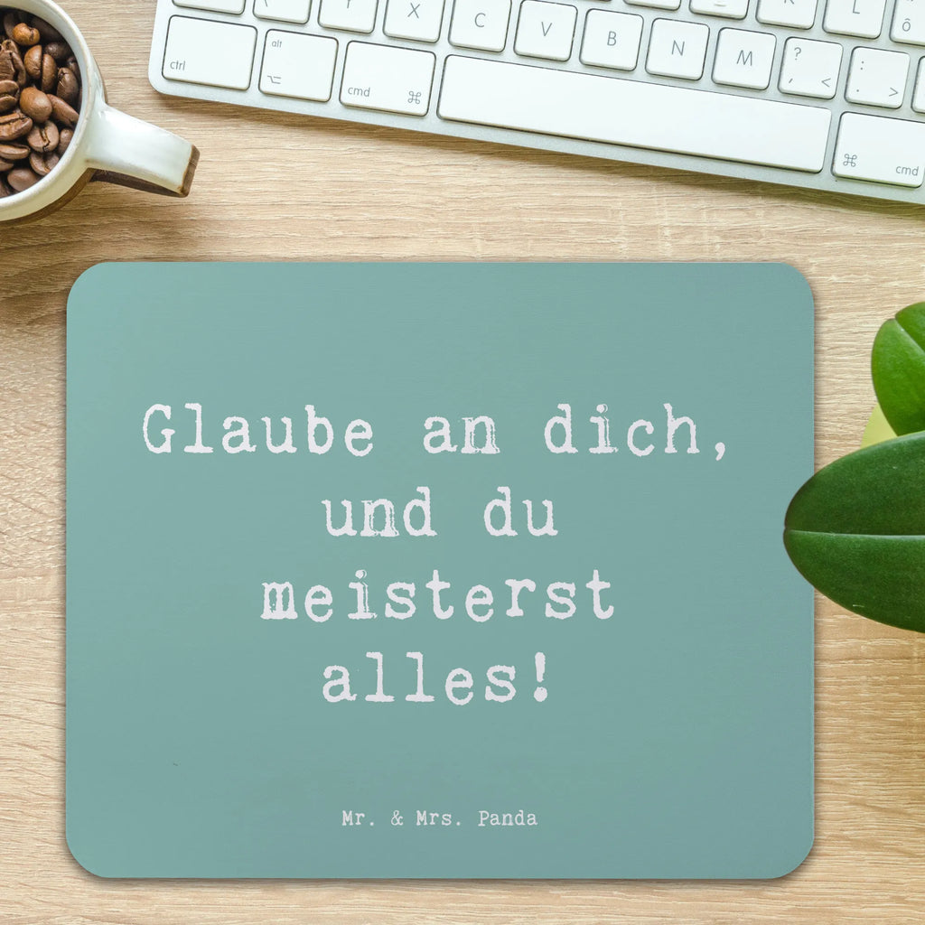 Mauspad Spruch Stolpersteine im Alltag meistern Mousepad, Computer zubehör, Büroausstattung, PC Zubehör, Arbeitszimmer, Mauspad, Einzigartiges Mauspad, Designer Mauspad, Mausunterlage, Mauspad Büro