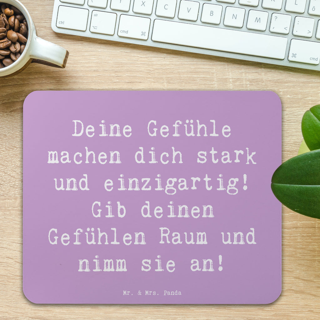 Mauspad Spruch Emotionen ausdrücken Mousepad, Computer zubehör, Büroausstattung, PC Zubehör, Arbeitszimmer, Mauspad, Einzigartiges Mauspad, Designer Mauspad, Mausunterlage, Mauspad Büro