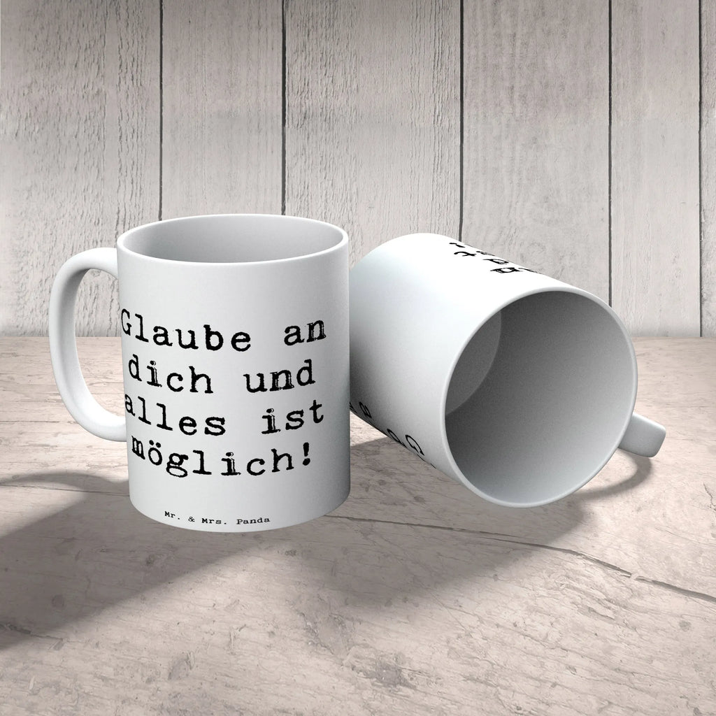 Tasse Spruch Vertrauen in eigene Fähigkeiten haben Tasse, Kaffeetasse, Teetasse, Becher, Kaffeebecher, Teebecher, Keramiktasse, Porzellantasse, Büro Tasse, Geschenk Tasse, Tasse Sprüche, Tasse Motive, Kaffeetassen, Tasse bedrucken, Designer Tasse, Cappuccino Tassen, Schöne Teetassen