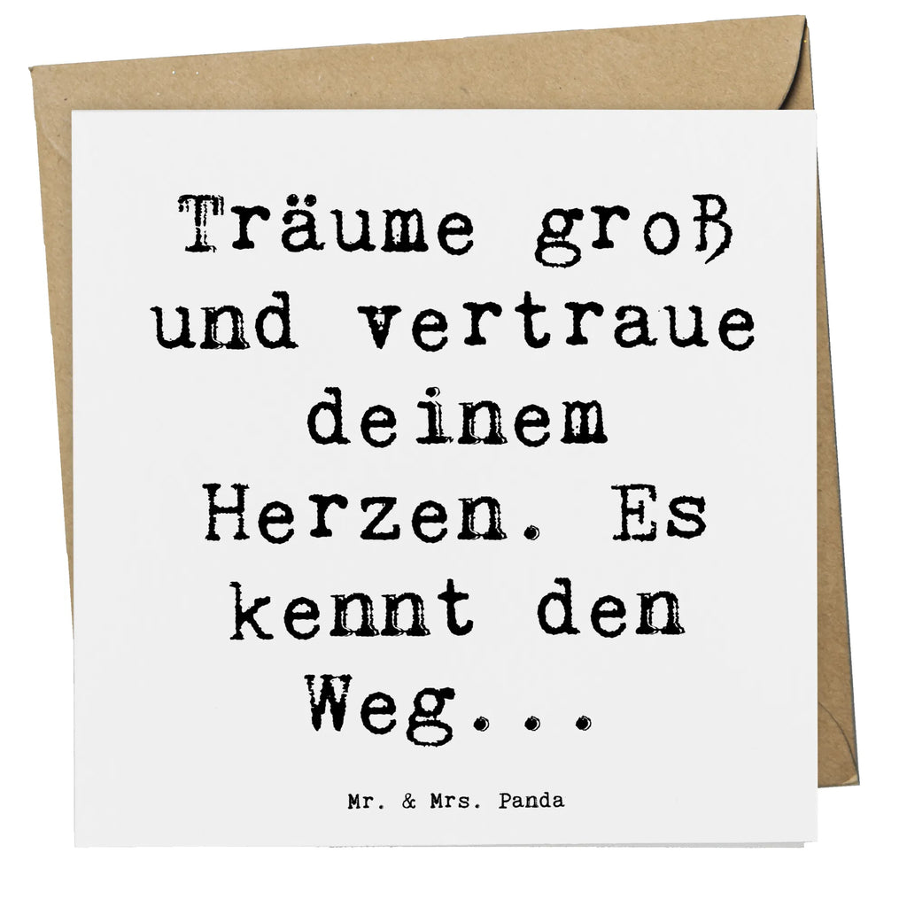 Deluxe Karte Spruch Herzen Vertrauen Karte, Grußkarte, Klappkarte, Einladungskarte, Glückwunschkarte, Hochzeitskarte, Geburtstagskarte, Hochwertige Grußkarte, Hochwertige Klappkarte