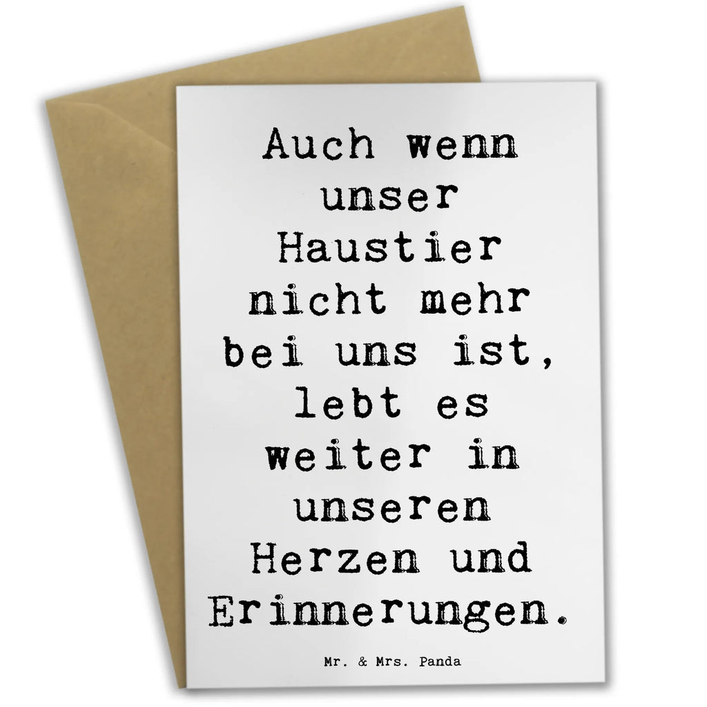 Grußkarte Spruch Trauerbewältigung nach dem Verlust eines Haustiers Grußkarte, Klappkarte, Einladungskarte, Glückwunschkarte, Hochzeitskarte, Geburtstagskarte, Karte, Ansichtskarten