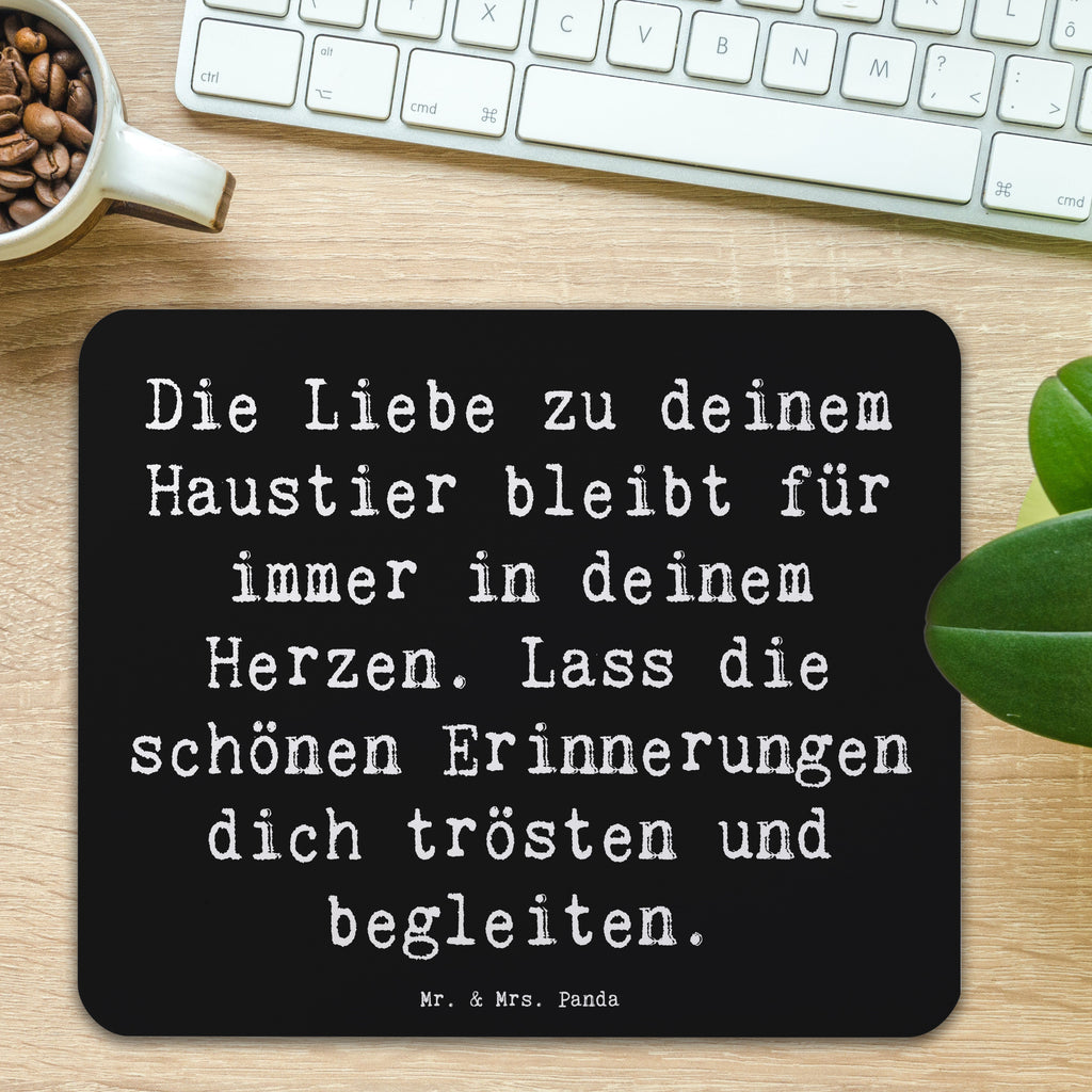 Mauspad Spruch Trauerbewältigung Haustierverlust Mousepad, Computer zubehör, Büroausstattung, PC Zubehör, Arbeitszimmer, Mauspad, Einzigartiges Mauspad, Designer Mauspad, Mausunterlage, Mauspad Büro