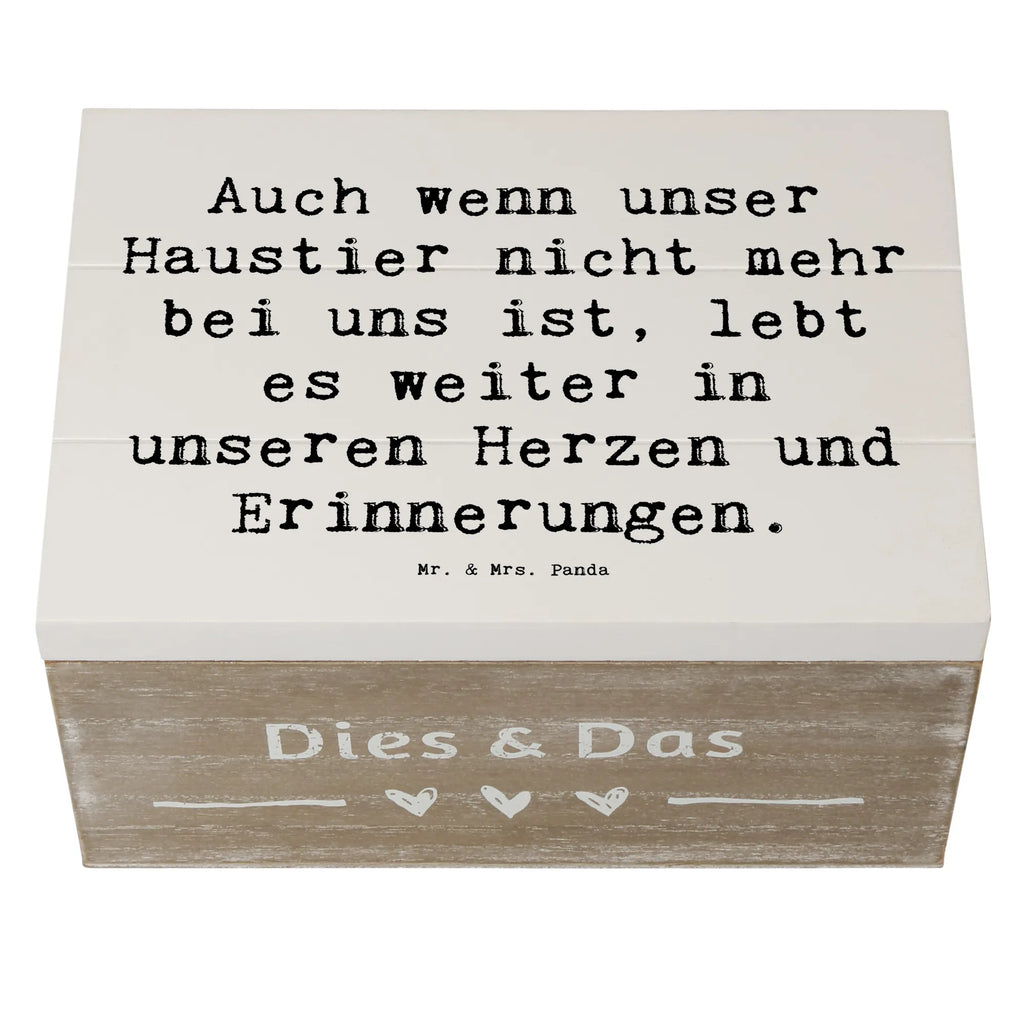 Holzkiste Spruch Trauerbewältigung nach dem Verlust eines Haustiers Holzkiste, Kiste, Schatzkiste, Truhe, Schatulle, XXL, Erinnerungsbox, Erinnerungskiste, Dekokiste, Aufbewahrungsbox, Geschenkbox, Geschenkdose