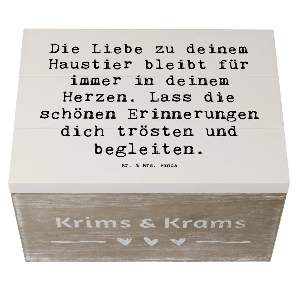 Holzkiste Spruch Trauerbewältigung Haustierverlust Holzkiste, Kiste, Schatzkiste, Truhe, Schatulle, XXL, Erinnerungsbox, Erinnerungskiste, Dekokiste, Aufbewahrungsbox, Geschenkbox, Geschenkdose