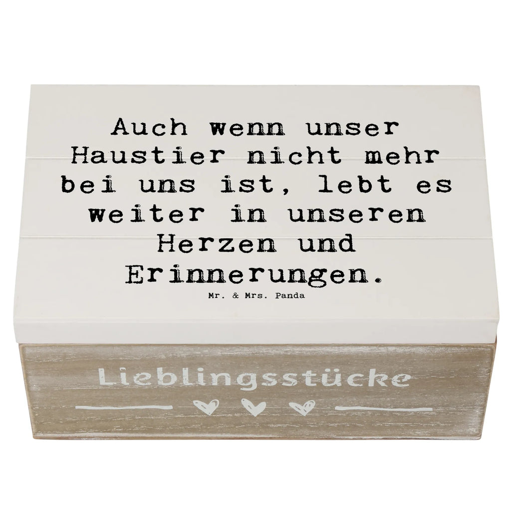 Holzkiste Spruch Trauerbewältigung nach dem Verlust eines Haustiers Holzkiste, Kiste, Schatzkiste, Truhe, Schatulle, XXL, Erinnerungsbox, Erinnerungskiste, Dekokiste, Aufbewahrungsbox, Geschenkbox, Geschenkdose