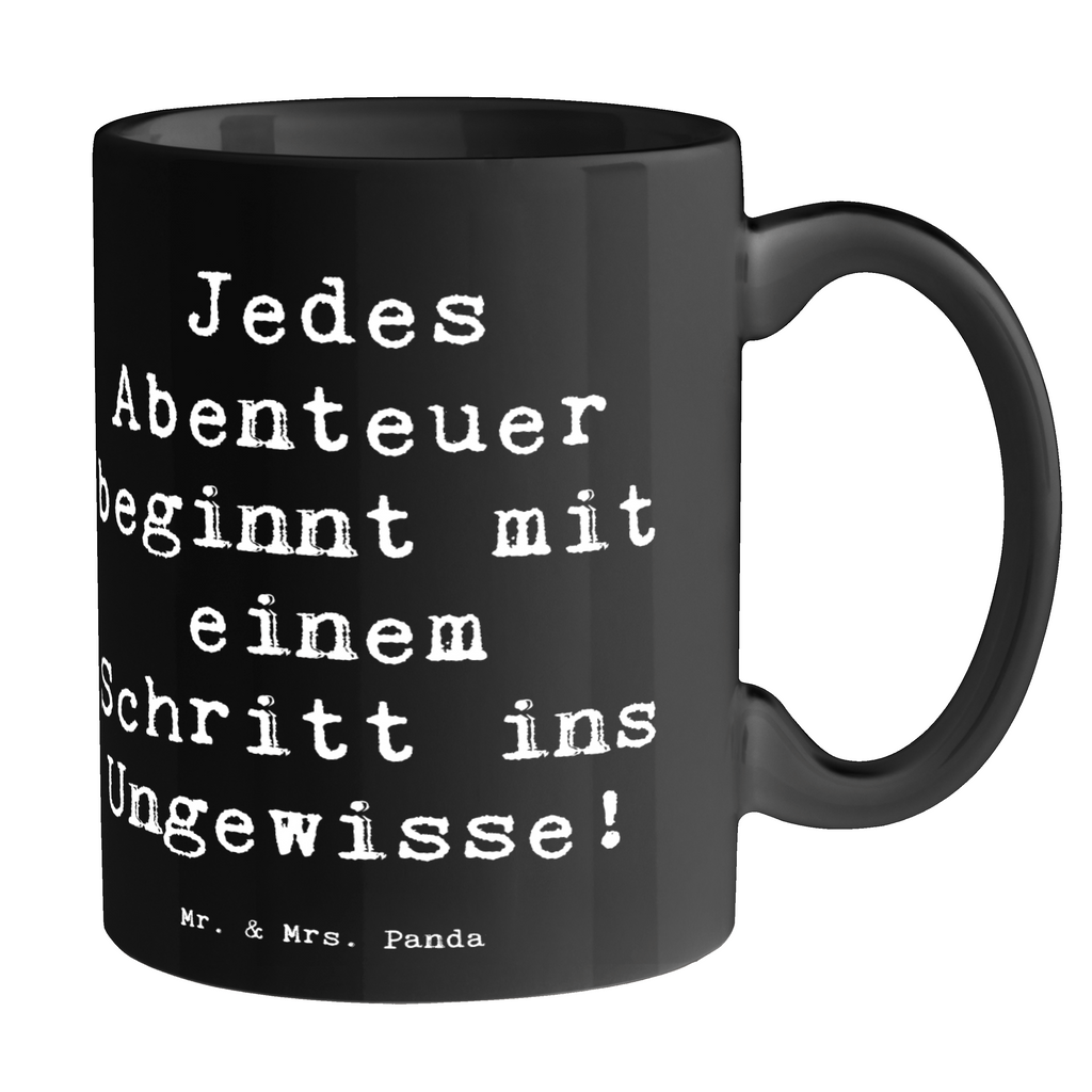 Tasse Spruch Ungewissheit akzeptieren Tasse, Kaffeetasse, Teetasse, Becher, Kaffeebecher, Teebecher, Keramiktasse, Porzellantasse, Büro Tasse, Geschenk Tasse, Tasse Sprüche, Tasse Motive, Kaffeetassen, Tasse bedrucken, Designer Tasse, Cappuccino Tassen, Schöne Teetassen