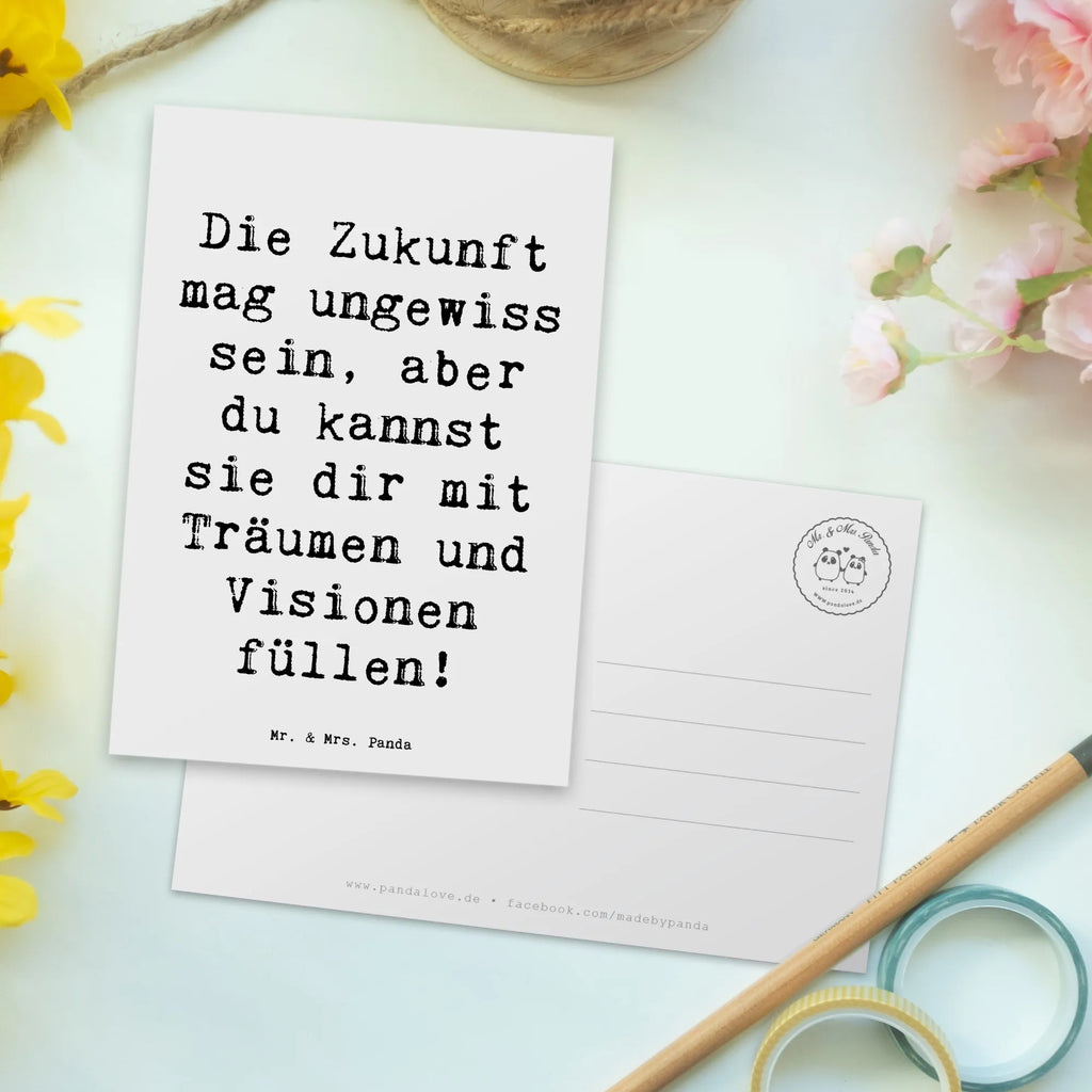 Postkarte Spruch Zukunftsplanung Ungewissheit annehmen Postkarte, Karte, Geschenkkarte, Grußkarte, Einladung, Ansichtskarte, Geburtstagskarte, Einladungskarte, Dankeskarte, Ansichtskarten, Einladung Geburtstag, Einladungskarten Geburtstag