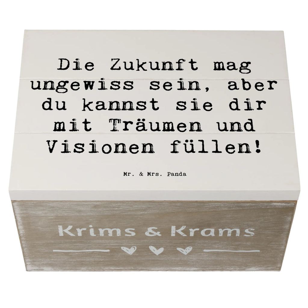 Holzkiste Spruch Zukunftsplanung Ungewissheit annehmen Holzkiste, Kiste, Schatzkiste, Truhe, Schatulle, XXL, Erinnerungsbox, Erinnerungskiste, Dekokiste, Aufbewahrungsbox, Geschenkbox, Geschenkdose