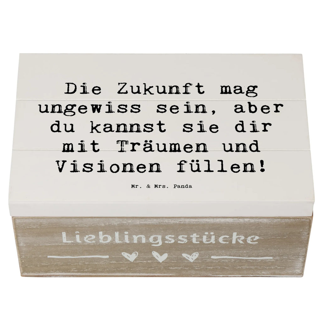 Holzkiste Spruch Zukunftsplanung Ungewissheit annehmen Holzkiste, Kiste, Schatzkiste, Truhe, Schatulle, XXL, Erinnerungsbox, Erinnerungskiste, Dekokiste, Aufbewahrungsbox, Geschenkbox, Geschenkdose