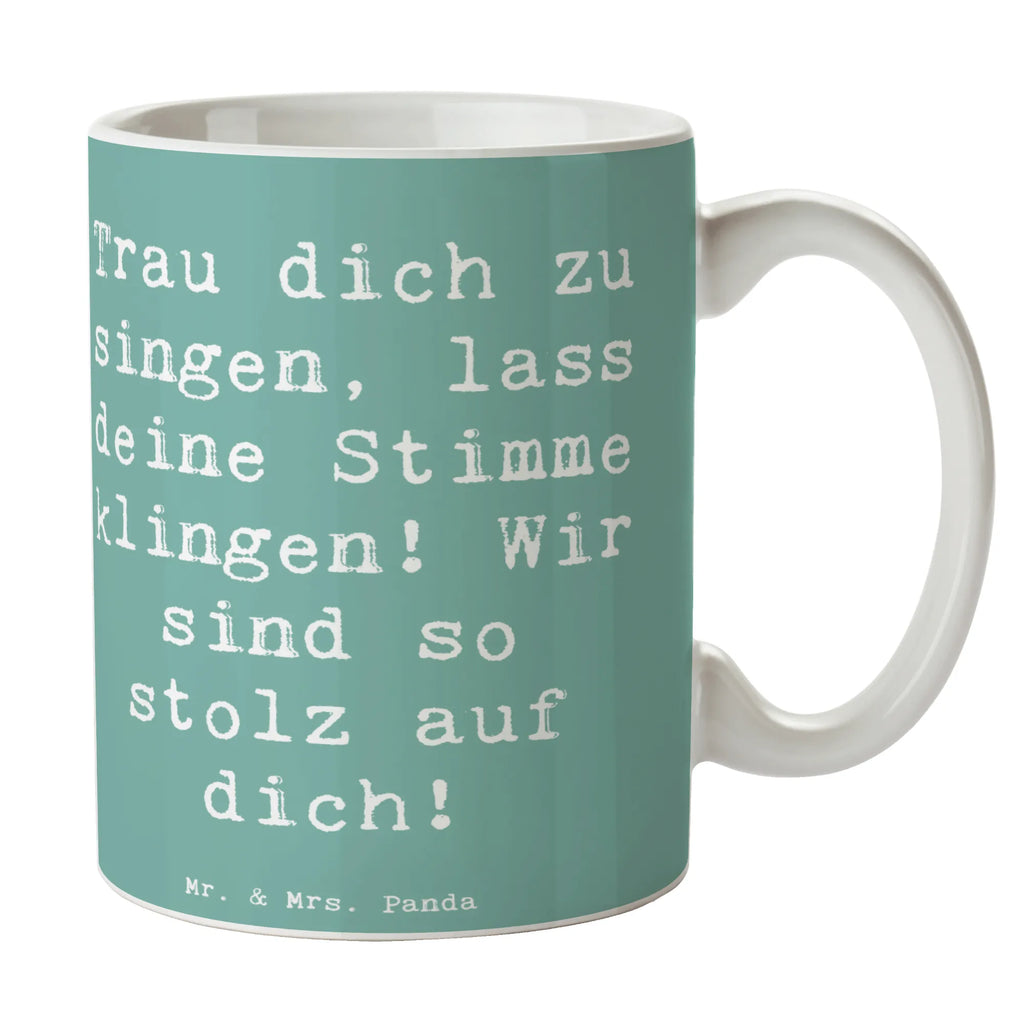 Tasse Spruch Vokale und musikalische Auftritte meistern Tasse, Kaffeetasse, Teetasse, Becher, Kaffeebecher, Teebecher, Keramiktasse, Porzellantasse, Büro Tasse, Geschenk Tasse, Tasse Sprüche, Tasse Motive, Kaffeetassen, Tasse bedrucken, Designer Tasse, Cappuccino Tassen, Schöne Teetassen