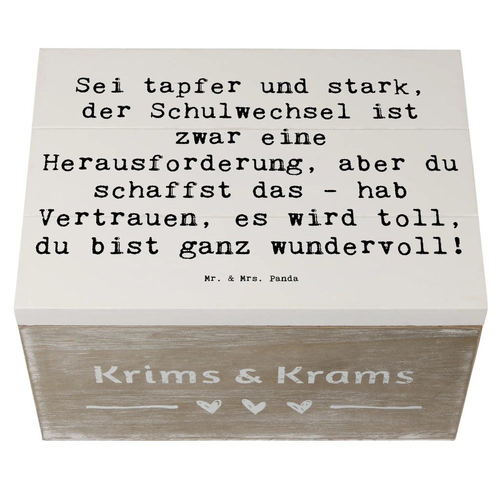 Holzkiste Spruch Einen Schulwechsel bewältigen Holzkiste, Kiste, Schatzkiste, Truhe, Schatulle, XXL, Erinnerungsbox, Erinnerungskiste, Dekokiste, Aufbewahrungsbox, Geschenkbox, Geschenkdose