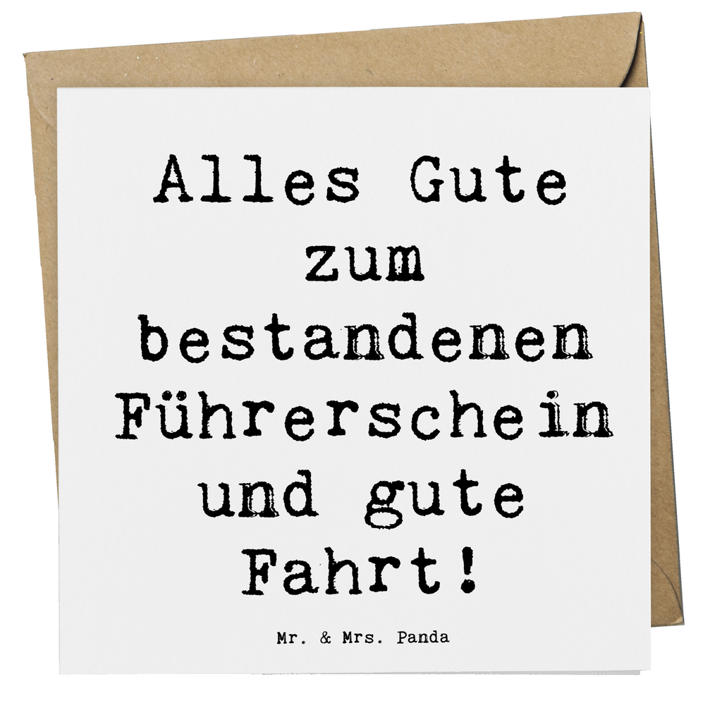 Deluxe Karte Spruch Erste Erfahrungen im Straßenverkehr Karte, Grußkarte, Klappkarte, Einladungskarte, Glückwunschkarte, Hochzeitskarte, Geburtstagskarte, Hochwertige Grußkarte, Hochwertige Klappkarte