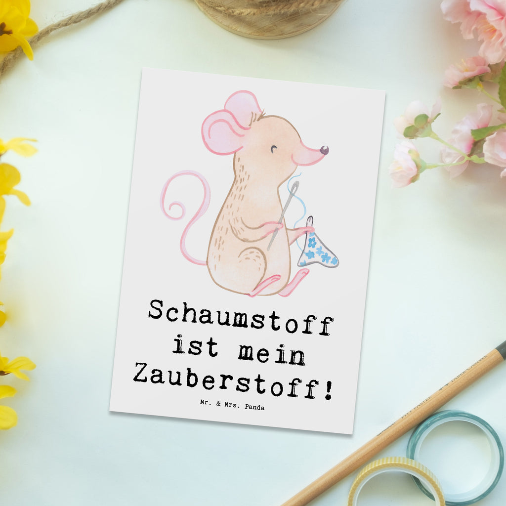 Postkarte Zauber der Polsterin Postkarte, Karte, Geschenkkarte, Grußkarte, Einladung, Ansichtskarte, Geburtstagskarte, Einladungskarte, Dankeskarte, Ansichtskarten, Einladung Geburtstag, Einladungskarten Geburtstag, Beruf, Ausbildung, Jubiläum, Abschied, Rente, Kollege, Kollegin, Geschenk, Schenken, Arbeitskollege, Mitarbeiter, Firma, Danke, Dankeschön