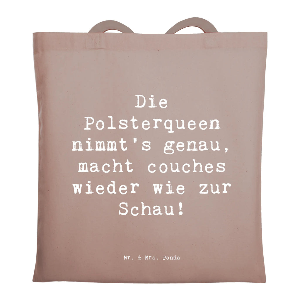 Tragetasche Die Polsterqueen nimmt's genau, macht couches wieder wie zur Schau! Beuteltasche, Beutel, Einkaufstasche, Jutebeutel, Stoffbeutel, Tasche, Shopper, Umhängetasche, Strandtasche, Schultertasche, Stofftasche, Tragetasche, Badetasche, Jutetasche, Einkaufstüte, Laptoptasche, Beruf, Ausbildung, Jubiläum, Abschied, Rente, Kollege, Kollegin, Geschenk, Schenken, Arbeitskollege, Mitarbeiter, Firma, Danke, Dankeschön