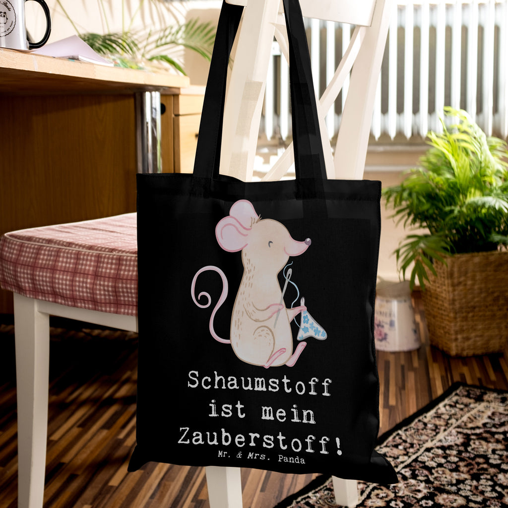 Tragetasche Zauber der Polsterin Beuteltasche, Beutel, Einkaufstasche, Jutebeutel, Stoffbeutel, Tasche, Shopper, Umhängetasche, Strandtasche, Schultertasche, Stofftasche, Tragetasche, Badetasche, Jutetasche, Einkaufstüte, Laptoptasche, Beruf, Ausbildung, Jubiläum, Abschied, Rente, Kollege, Kollegin, Geschenk, Schenken, Arbeitskollege, Mitarbeiter, Firma, Danke, Dankeschön