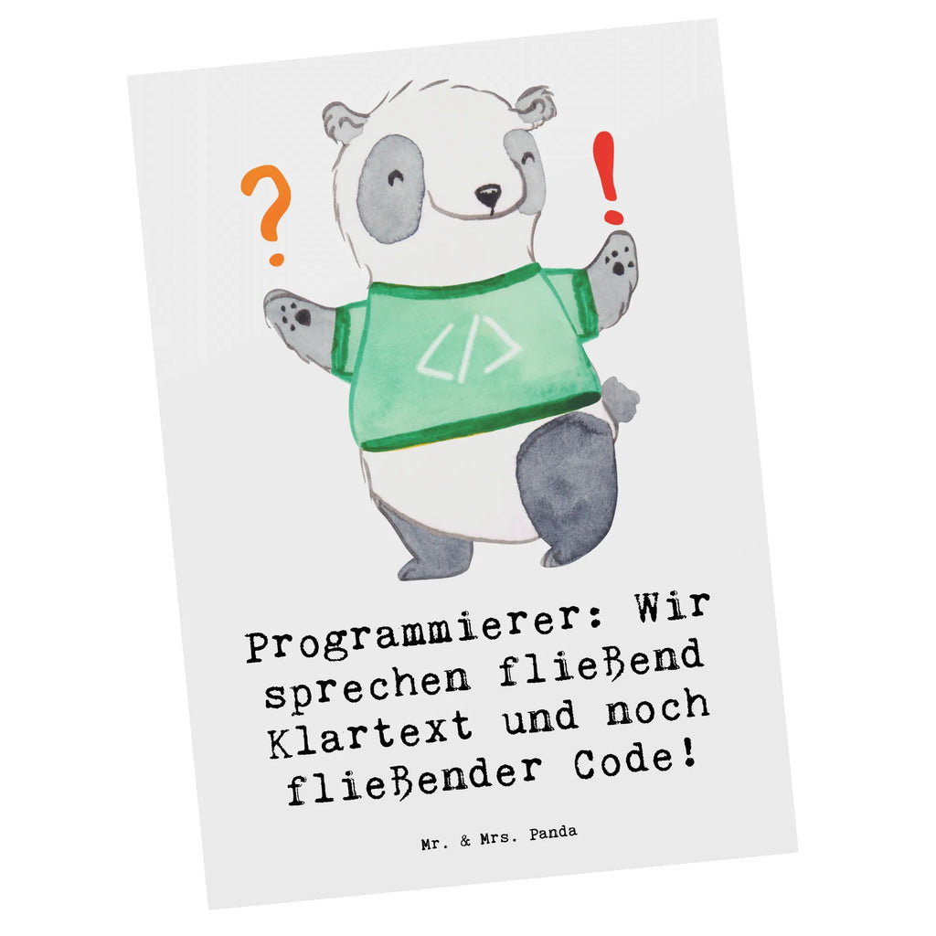 Postkarte Programmierer Codeflüsterer Postkarte, Karte, Geschenkkarte, Grußkarte, Einladung, Ansichtskarte, Geburtstagskarte, Einladungskarte, Dankeskarte, Ansichtskarten, Einladung Geburtstag, Einladungskarten Geburtstag, Beruf, Ausbildung, Jubiläum, Abschied, Rente, Kollege, Kollegin, Geschenk, Schenken, Arbeitskollege, Mitarbeiter, Firma, Danke, Dankeschön