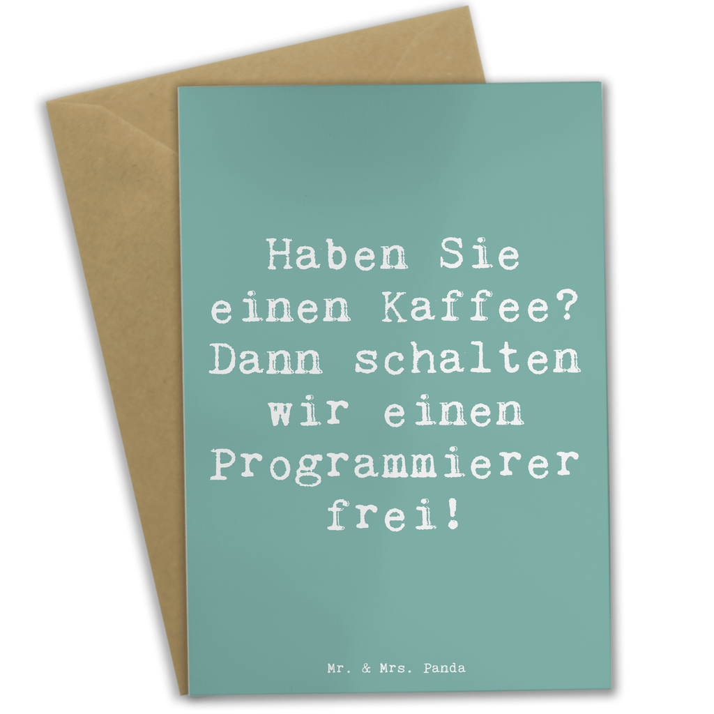 Grußkarte Spruch Programmierer Kaffeezeit Grußkarte, Klappkarte, Einladungskarte, Glückwunschkarte, Hochzeitskarte, Geburtstagskarte, Karte, Ansichtskarten, Beruf, Ausbildung, Jubiläum, Abschied, Rente, Kollege, Kollegin, Geschenk, Schenken, Arbeitskollege, Mitarbeiter, Firma, Danke, Dankeschön