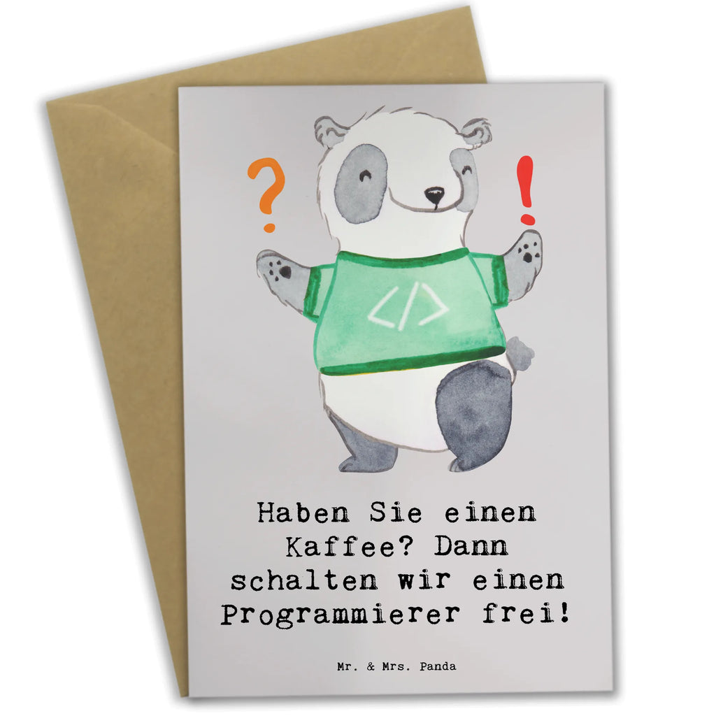 Grußkarte Programmierer Kaffeezeit Grußkarte, Klappkarte, Einladungskarte, Glückwunschkarte, Hochzeitskarte, Geburtstagskarte, Karte, Ansichtskarten, Beruf, Ausbildung, Jubiläum, Abschied, Rente, Kollege, Kollegin, Geschenk, Schenken, Arbeitskollege, Mitarbeiter, Firma, Danke, Dankeschön