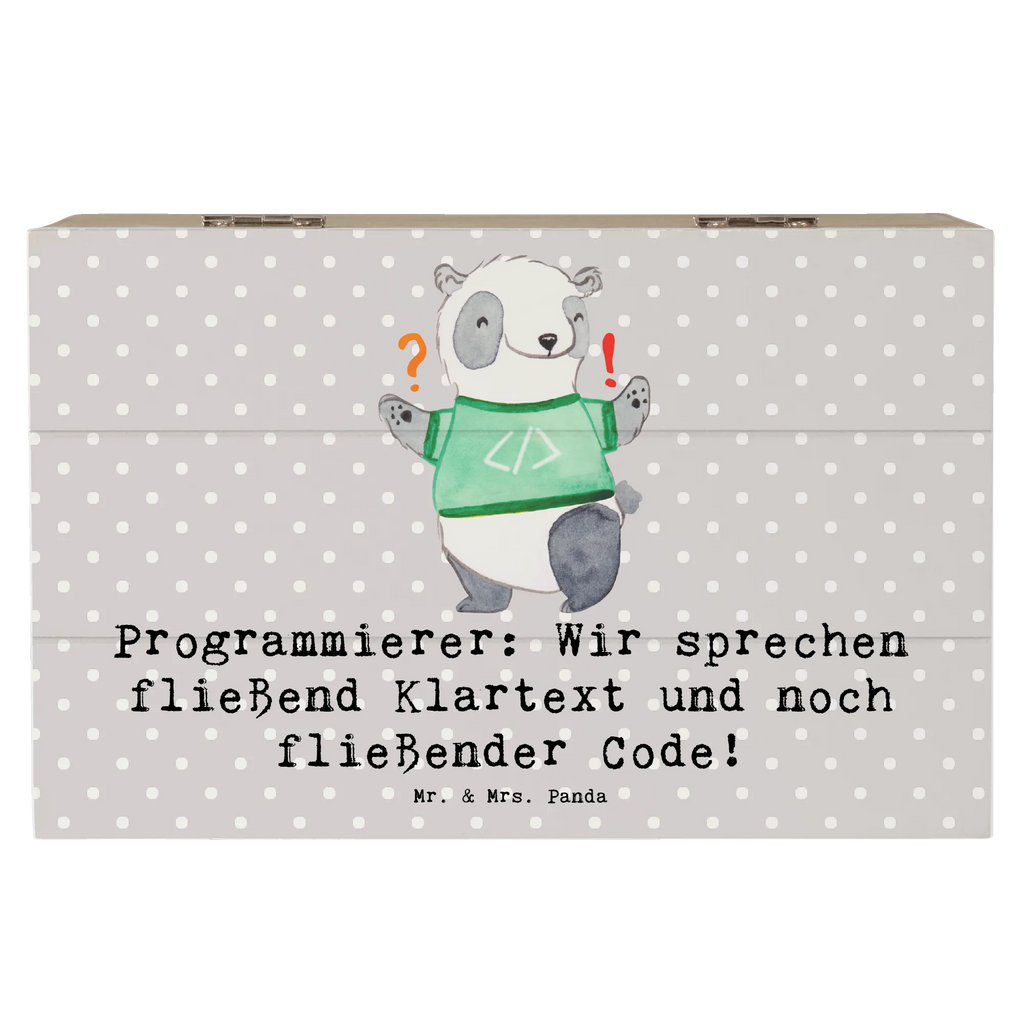 Holzkiste Programmierer Codeflüsterer Holzkiste, Kiste, Schatzkiste, Truhe, Schatulle, XXL, Erinnerungsbox, Erinnerungskiste, Dekokiste, Aufbewahrungsbox, Geschenkbox, Geschenkdose, Beruf, Ausbildung, Jubiläum, Abschied, Rente, Kollege, Kollegin, Geschenk, Schenken, Arbeitskollege, Mitarbeiter, Firma, Danke, Dankeschön