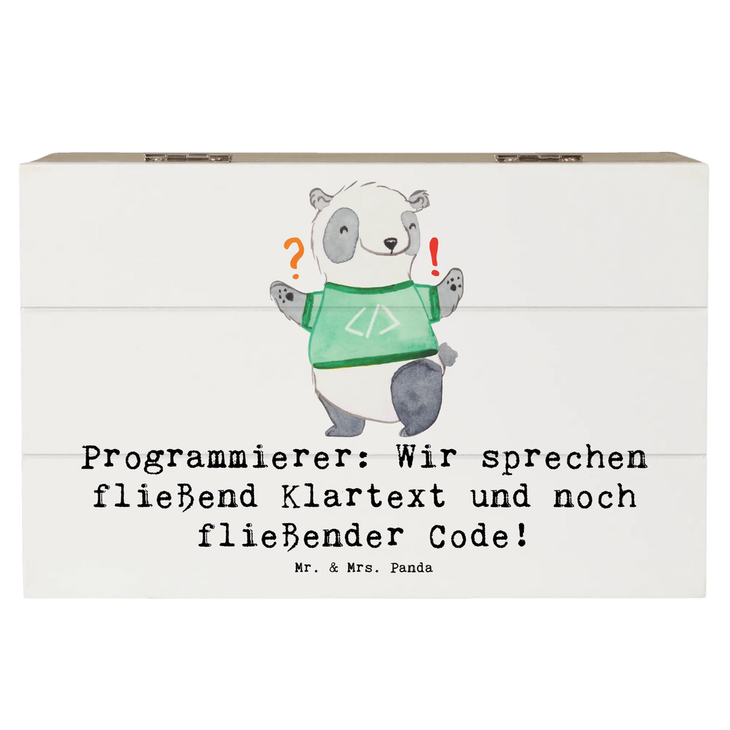 Holzkiste Programmierer Codeflüsterer Holzkiste, Kiste, Schatzkiste, Truhe, Schatulle, XXL, Erinnerungsbox, Erinnerungskiste, Dekokiste, Aufbewahrungsbox, Geschenkbox, Geschenkdose, Beruf, Ausbildung, Jubiläum, Abschied, Rente, Kollege, Kollegin, Geschenk, Schenken, Arbeitskollege, Mitarbeiter, Firma, Danke, Dankeschön