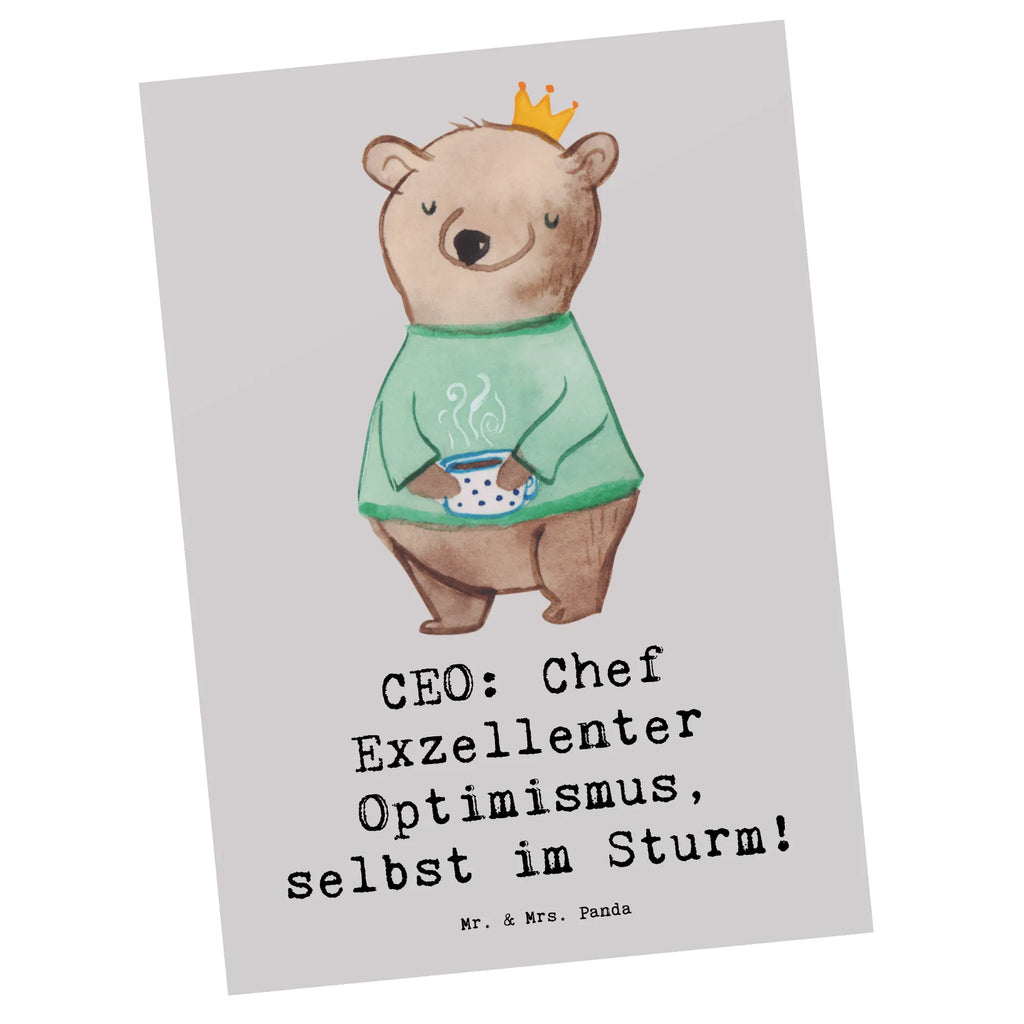 Postkarte CEO Optimismus Postkarte, Karte, Geschenkkarte, Grußkarte, Einladung, Ansichtskarte, Geburtstagskarte, Einladungskarte, Dankeskarte, Ansichtskarten, Einladung Geburtstag, Einladungskarten Geburtstag, Beruf, Ausbildung, Jubiläum, Abschied, Rente, Kollege, Kollegin, Geschenk, Schenken, Arbeitskollege, Mitarbeiter, Firma, Danke, Dankeschön