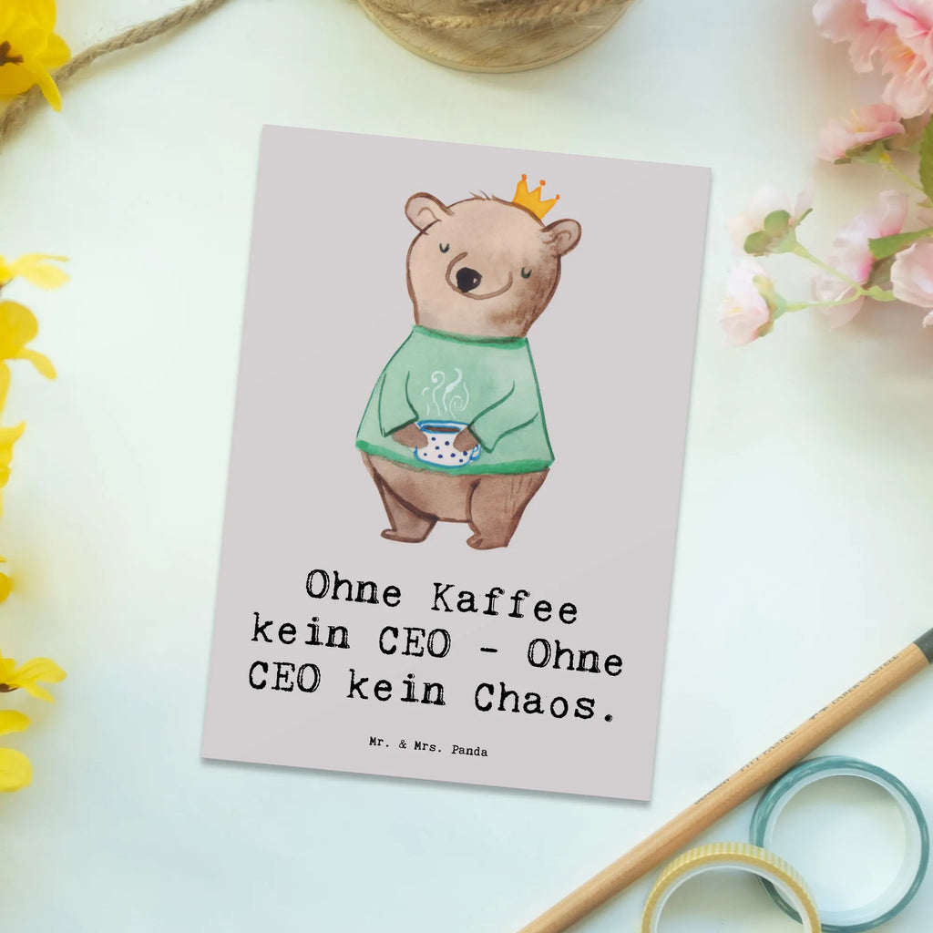 Postkarte CEO ohne Chaos Postkarte, Karte, Geschenkkarte, Grußkarte, Einladung, Ansichtskarte, Geburtstagskarte, Einladungskarte, Dankeskarte, Ansichtskarten, Einladung Geburtstag, Einladungskarten Geburtstag, Beruf, Ausbildung, Jubiläum, Abschied, Rente, Kollege, Kollegin, Geschenk, Schenken, Arbeitskollege, Mitarbeiter, Firma, Danke, Dankeschön