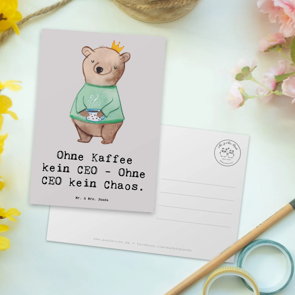 Postkarte CEO ohne Chaos Postkarte, Karte, Geschenkkarte, Grußkarte, Einladung, Ansichtskarte, Geburtstagskarte, Einladungskarte, Dankeskarte, Ansichtskarten, Einladung Geburtstag, Einladungskarten Geburtstag, Beruf, Ausbildung, Jubiläum, Abschied, Rente, Kollege, Kollegin, Geschenk, Schenken, Arbeitskollege, Mitarbeiter, Firma, Danke, Dankeschön