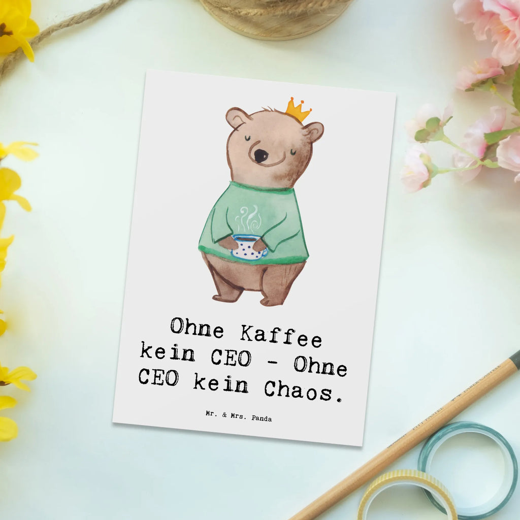 Postkarte CEO ohne Chaos Postkarte, Karte, Geschenkkarte, Grußkarte, Einladung, Ansichtskarte, Geburtstagskarte, Einladungskarte, Dankeskarte, Ansichtskarten, Einladung Geburtstag, Einladungskarten Geburtstag, Beruf, Ausbildung, Jubiläum, Abschied, Rente, Kollege, Kollegin, Geschenk, Schenken, Arbeitskollege, Mitarbeiter, Firma, Danke, Dankeschön