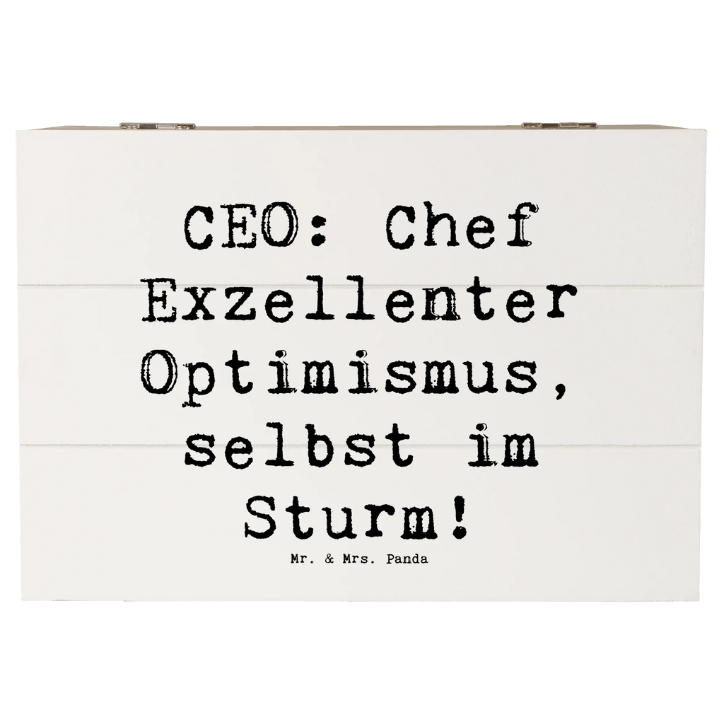 Holzkiste Spruch CEO Optimismus Holzkiste, Kiste, Schatzkiste, Truhe, Schatulle, XXL, Erinnerungsbox, Erinnerungskiste, Dekokiste, Aufbewahrungsbox, Geschenkbox, Geschenkdose, Beruf, Ausbildung, Jubiläum, Abschied, Rente, Kollege, Kollegin, Geschenk, Schenken, Arbeitskollege, Mitarbeiter, Firma, Danke, Dankeschön