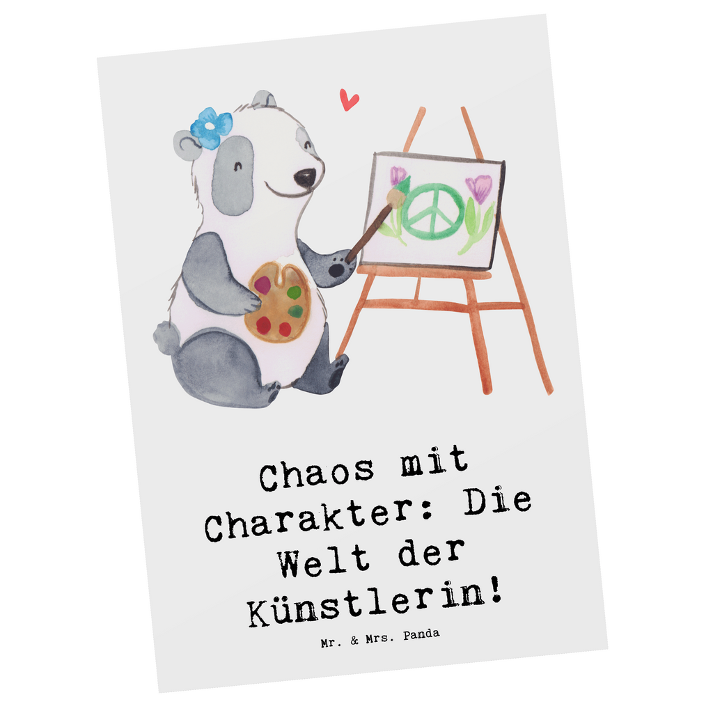 Postkarte Künstlerin Chaos Postkarte, Karte, Geschenkkarte, Grußkarte, Einladung, Ansichtskarte, Geburtstagskarte, Einladungskarte, Dankeskarte, Ansichtskarten, Einladung Geburtstag, Einladungskarten Geburtstag, Beruf, Ausbildung, Jubiläum, Abschied, Rente, Kollege, Kollegin, Geschenk, Schenken, Arbeitskollege, Mitarbeiter, Firma, Danke, Dankeschön