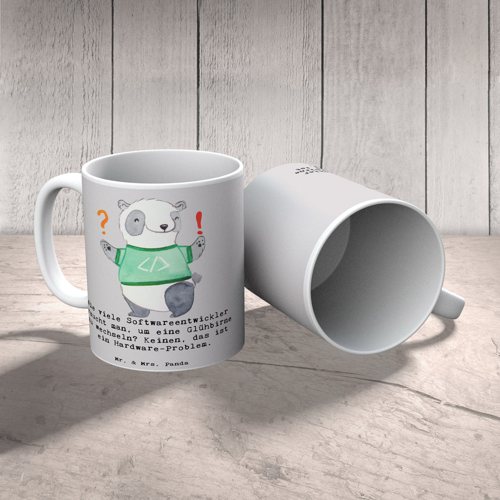 Tasse Softwareentwickler Glühbirne Tasse, Kaffeetasse, Teetasse, Becher, Kaffeebecher, Teebecher, Keramiktasse, Porzellantasse, Büro Tasse, Geschenk Tasse, Tasse Sprüche, Tasse Motive, Kaffeetassen, Tasse bedrucken, Designer Tasse, Cappuccino Tassen, Schöne Teetassen, Beruf, Ausbildung, Jubiläum, Abschied, Rente, Kollege, Kollegin, Geschenk, Schenken, Arbeitskollege, Mitarbeiter, Firma, Danke, Dankeschön