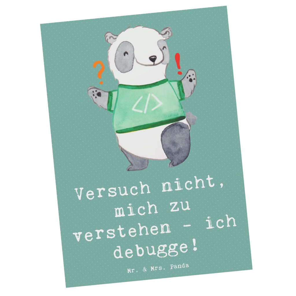 Postkarte Softwareentwickler Debugging Postkarte, Karte, Geschenkkarte, Grußkarte, Einladung, Ansichtskarte, Geburtstagskarte, Einladungskarte, Dankeskarte, Ansichtskarten, Einladung Geburtstag, Einladungskarten Geburtstag, Beruf, Ausbildung, Jubiläum, Abschied, Rente, Kollege, Kollegin, Geschenk, Schenken, Arbeitskollege, Mitarbeiter, Firma, Danke, Dankeschön