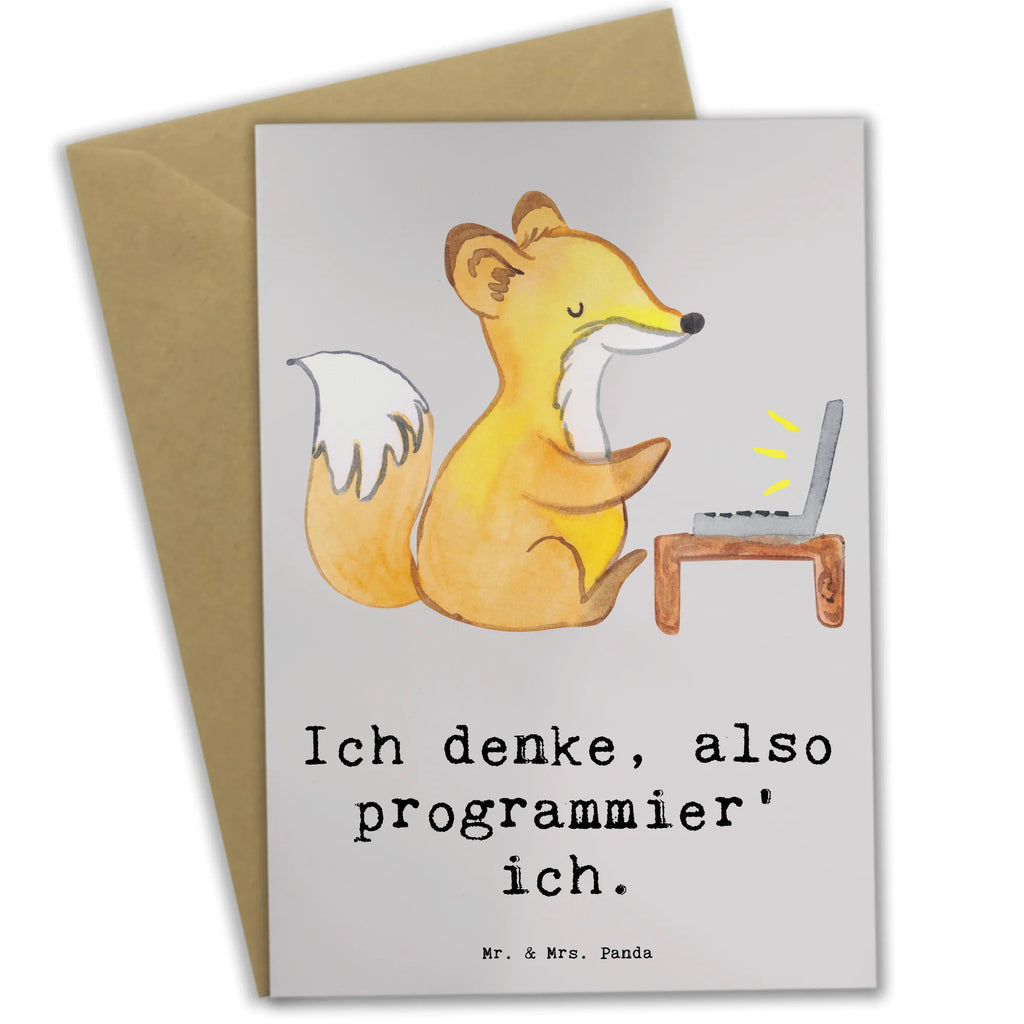 Grußkarte Denker Softwareentwickler Grußkarte, Klappkarte, Einladungskarte, Glückwunschkarte, Hochzeitskarte, Geburtstagskarte, Karte, Ansichtskarten, Beruf, Ausbildung, Jubiläum, Abschied, Rente, Kollege, Kollegin, Geschenk, Schenken, Arbeitskollege, Mitarbeiter, Firma, Danke, Dankeschön