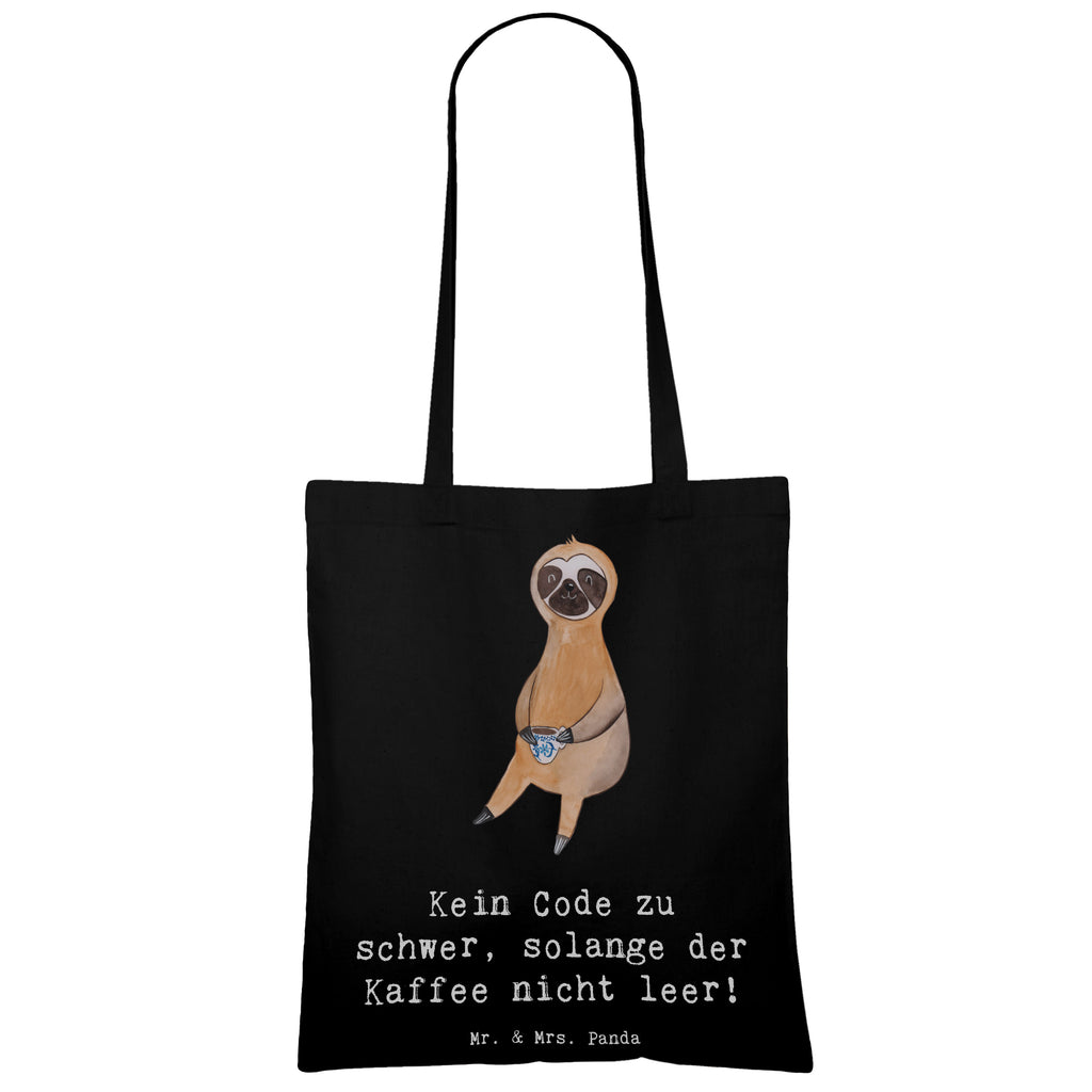 Tragetasche Code und Kaffee Beuteltasche, Beutel, Einkaufstasche, Jutebeutel, Stoffbeutel, Tasche, Shopper, Umhängetasche, Strandtasche, Schultertasche, Stofftasche, Tragetasche, Badetasche, Jutetasche, Einkaufstüte, Laptoptasche, Beruf, Ausbildung, Jubiläum, Abschied, Rente, Kollege, Kollegin, Geschenk, Schenken, Arbeitskollege, Mitarbeiter, Firma, Danke, Dankeschön