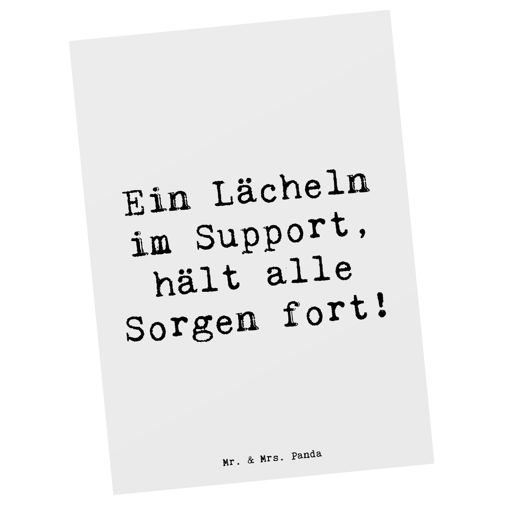 Postkarte Spruch Kundensupport Lächeln Postkarte, Karte, Geschenkkarte, Grußkarte, Einladung, Ansichtskarte, Geburtstagskarte, Einladungskarte, Dankeskarte, Ansichtskarten, Einladung Geburtstag, Einladungskarten Geburtstag, Beruf, Ausbildung, Jubiläum, Abschied, Rente, Kollege, Kollegin, Geschenk, Schenken, Arbeitskollege, Mitarbeiter, Firma, Danke, Dankeschön