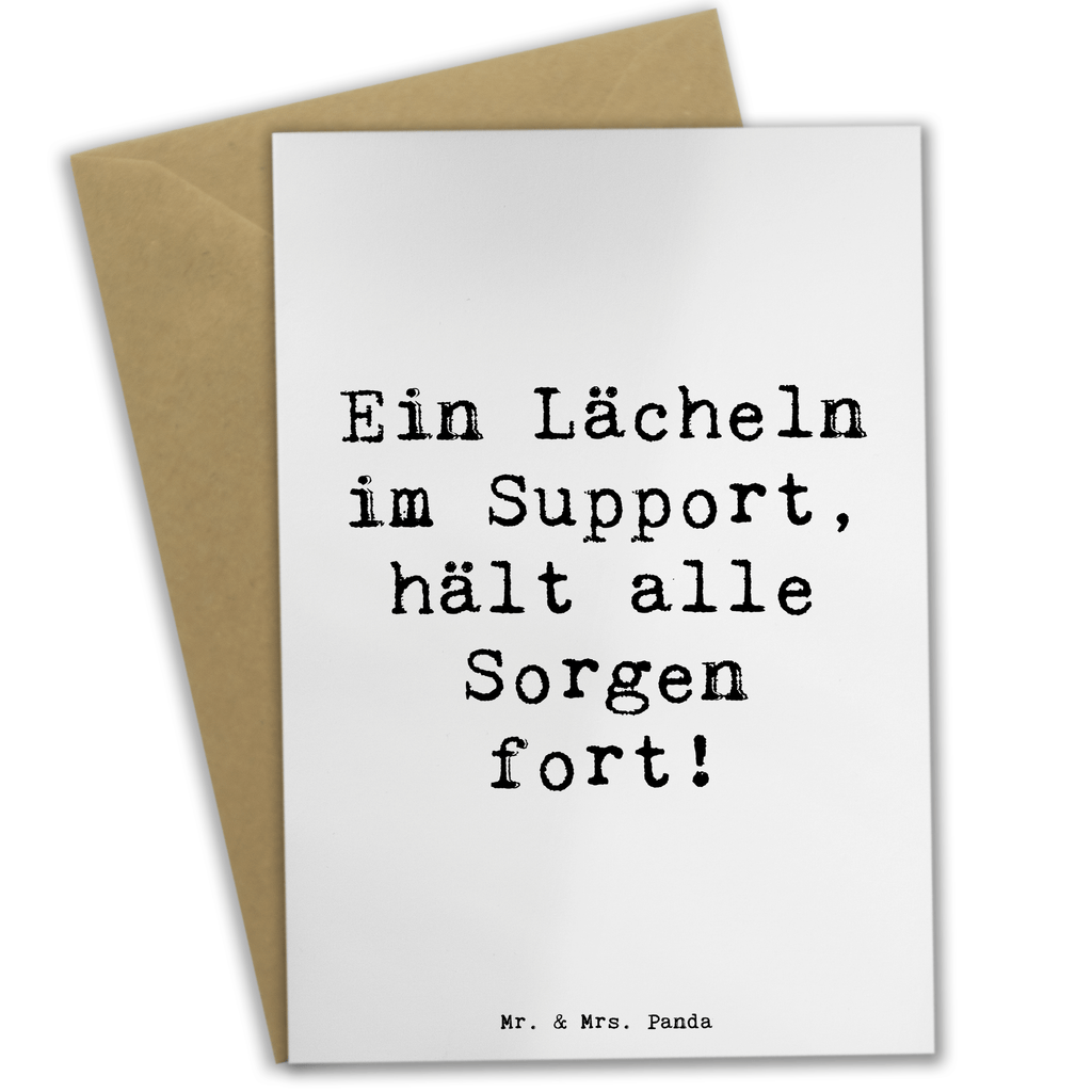 Grußkarte Spruch Kundensupport Lächeln Grußkarte, Klappkarte, Einladungskarte, Glückwunschkarte, Hochzeitskarte, Geburtstagskarte, Karte, Ansichtskarten, Beruf, Ausbildung, Jubiläum, Abschied, Rente, Kollege, Kollegin, Geschenk, Schenken, Arbeitskollege, Mitarbeiter, Firma, Danke, Dankeschön