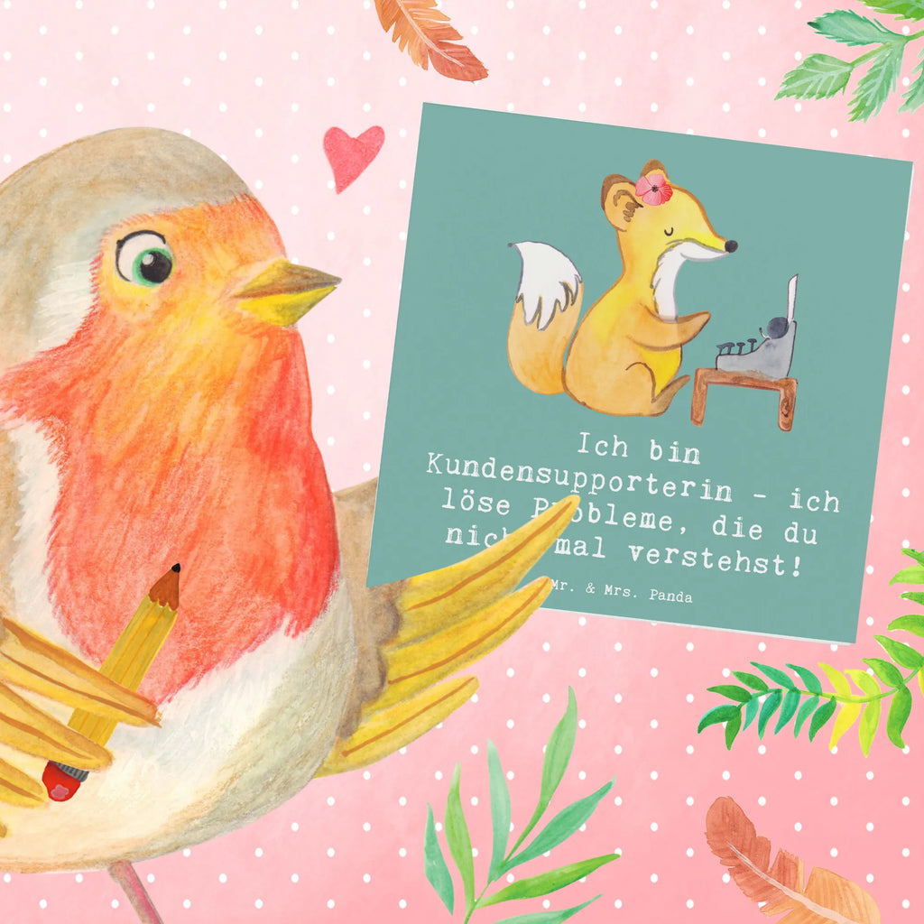Deluxe Karte Kundensupporterin Heldin Karte, Grußkarte, Klappkarte, Einladungskarte, Glückwunschkarte, Hochzeitskarte, Geburtstagskarte, Hochwertige Grußkarte, Hochwertige Klappkarte, Beruf, Ausbildung, Jubiläum, Abschied, Rente, Kollege, Kollegin, Geschenk, Schenken, Arbeitskollege, Mitarbeiter, Firma, Danke, Dankeschön