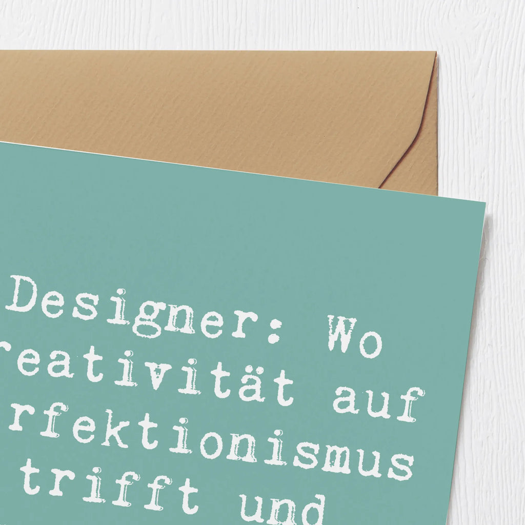 Deluxe Karte Spruch Designer Magie Karte, Grußkarte, Klappkarte, Einladungskarte, Glückwunschkarte, Hochzeitskarte, Geburtstagskarte, Hochwertige Grußkarte, Hochwertige Klappkarte, Beruf, Ausbildung, Jubiläum, Abschied, Rente, Kollege, Kollegin, Geschenk, Schenken, Arbeitskollege, Mitarbeiter, Firma, Danke, Dankeschön