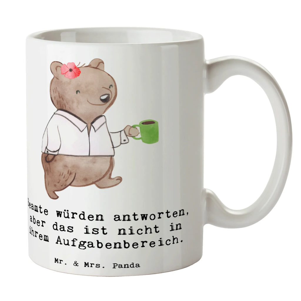 Tasse Beamtin Humor Tasse, Kaffeetasse, Teetasse, Becher, Kaffeebecher, Teebecher, Keramiktasse, Porzellantasse, Büro Tasse, Geschenk Tasse, Tasse Sprüche, Tasse Motive, Kaffeetassen, Tasse bedrucken, Designer Tasse, Cappuccino Tassen, Schöne Teetassen, Beruf, Ausbildung, Jubiläum, Abschied, Rente, Kollege, Kollegin, Geschenk, Schenken, Arbeitskollege, Mitarbeiter, Firma, Danke, Dankeschön