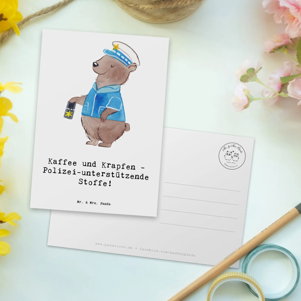 Postkarte Polizist Kaffee Krapfen Postkarte, Karte, Geschenkkarte, Grußkarte, Einladung, Ansichtskarte, Geburtstagskarte, Einladungskarte, Dankeskarte, Ansichtskarten, Einladung Geburtstag, Einladungskarten Geburtstag, Beruf, Ausbildung, Jubiläum, Abschied, Rente, Kollege, Kollegin, Geschenk, Schenken, Arbeitskollege, Mitarbeiter, Firma, Danke, Dankeschön