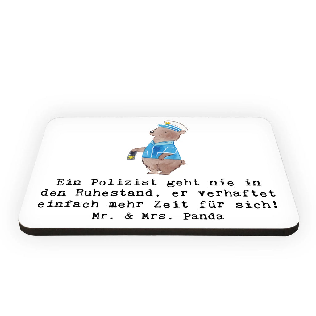 Magnet Polizist Ruhestand Kühlschrankmagnet, Pinnwandmagnet, Souvenir Magnet, Motivmagnete, Dekomagnet, Whiteboard Magnet, Notiz Magnet, Kühlschrank Dekoration, Beruf, Ausbildung, Jubiläum, Abschied, Rente, Kollege, Kollegin, Geschenk, Schenken, Arbeitskollege, Mitarbeiter, Firma, Danke, Dankeschön