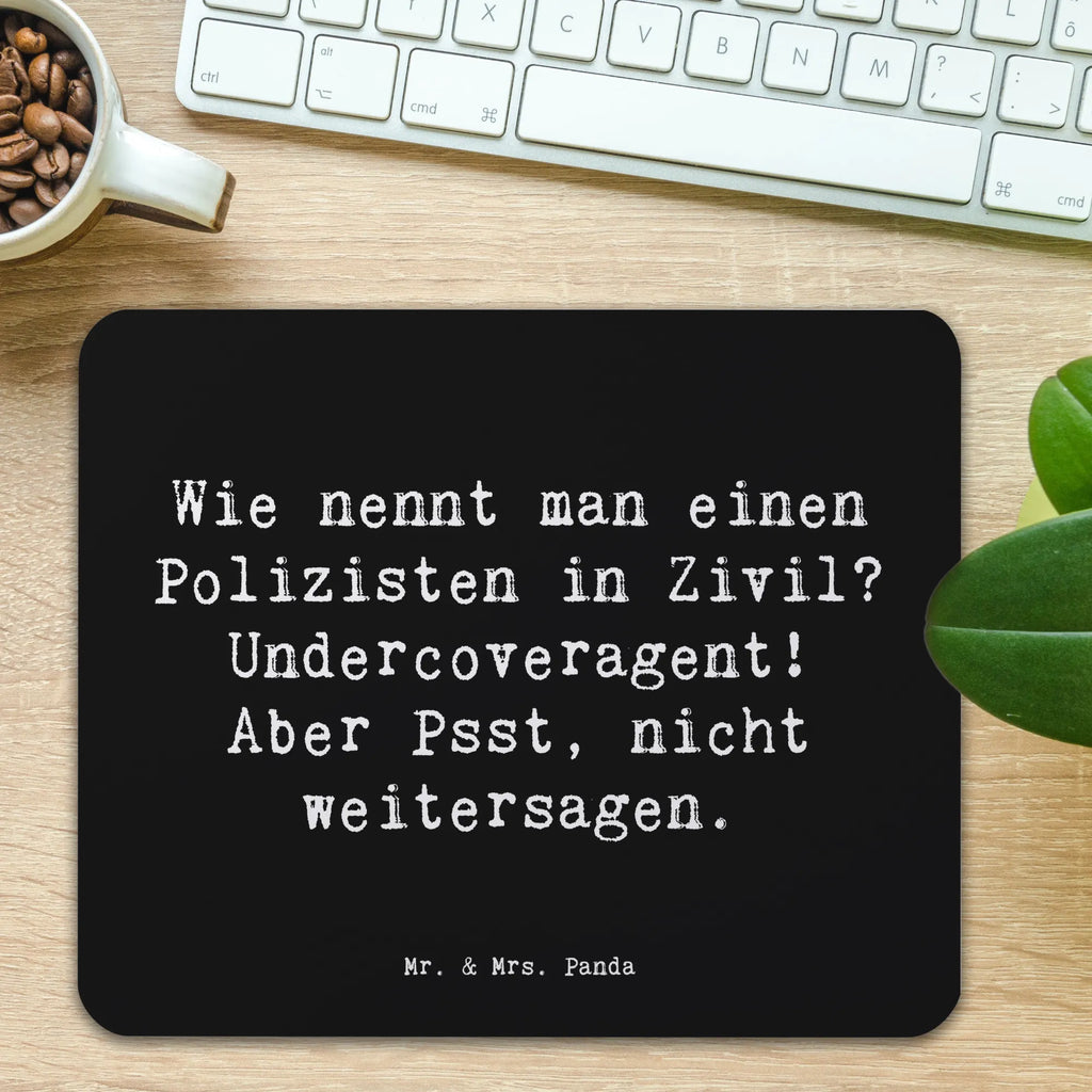 Mauspad Spruch Geheimer Polizist Mousepad, Computer zubehör, Büroausstattung, PC Zubehör, Arbeitszimmer, Mauspad, Einzigartiges Mauspad, Designer Mauspad, Mausunterlage, Mauspad Büro, Beruf, Ausbildung, Jubiläum, Abschied, Rente, Kollege, Kollegin, Geschenk, Schenken, Arbeitskollege, Mitarbeiter, Firma, Danke, Dankeschön