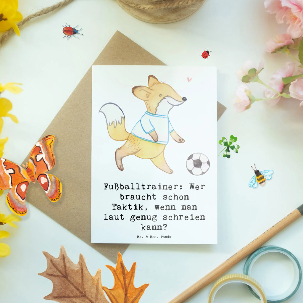 Grußkarte Fußballtrainer Motivation Grußkarte, Klappkarte, Einladungskarte, Glückwunschkarte, Hochzeitskarte, Geburtstagskarte, Karte, Ansichtskarten, Beruf, Ausbildung, Jubiläum, Abschied, Rente, Kollege, Kollegin, Geschenk, Schenken, Arbeitskollege, Mitarbeiter, Firma, Danke, Dankeschön