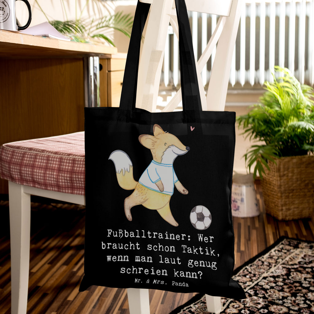 Tragetasche Fußballtrainer Motivation Beuteltasche, Beutel, Einkaufstasche, Jutebeutel, Stoffbeutel, Tasche, Shopper, Umhängetasche, Strandtasche, Schultertasche, Stofftasche, Tragetasche, Badetasche, Jutetasche, Einkaufstüte, Laptoptasche, Beruf, Ausbildung, Jubiläum, Abschied, Rente, Kollege, Kollegin, Geschenk, Schenken, Arbeitskollege, Mitarbeiter, Firma, Danke, Dankeschön