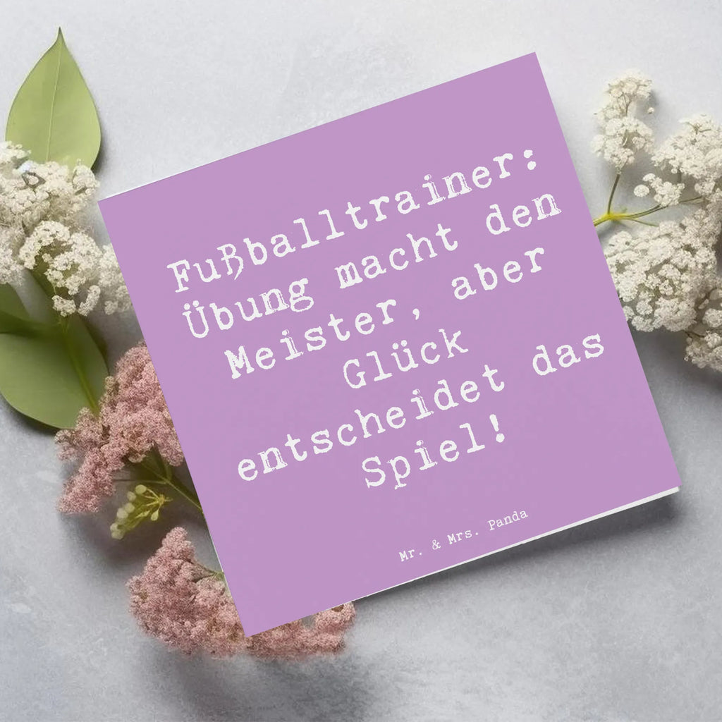 Deluxe Karte Spruch Fußballtrainer Erfolgskick Karte, Grußkarte, Klappkarte, Einladungskarte, Glückwunschkarte, Hochzeitskarte, Geburtstagskarte, Hochwertige Grußkarte, Hochwertige Klappkarte, Beruf, Ausbildung, Jubiläum, Abschied, Rente, Kollege, Kollegin, Geschenk, Schenken, Arbeitskollege, Mitarbeiter, Firma, Danke, Dankeschön