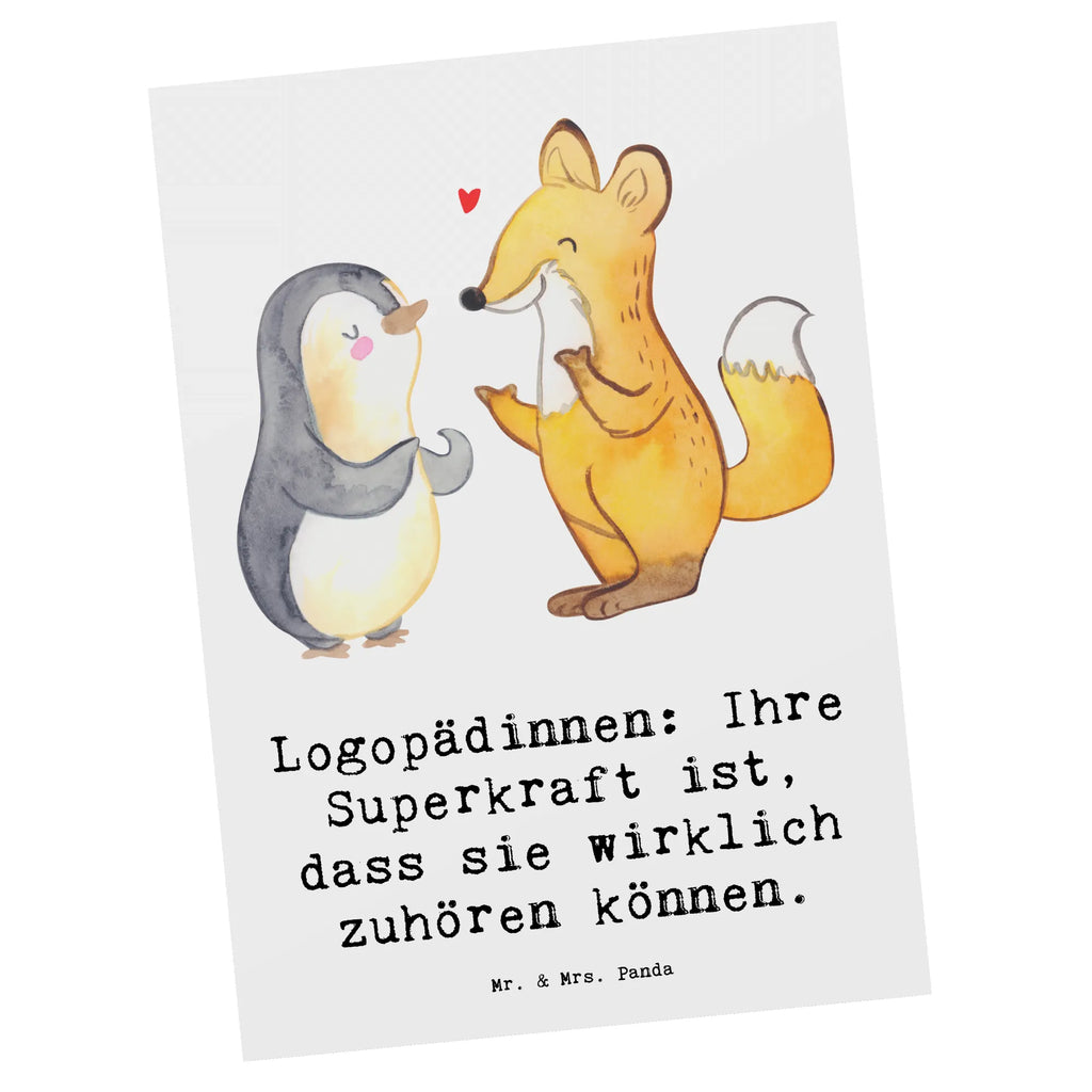 Postkarte Logopädin Superkraft Postkarte, Karte, Geschenkkarte, Grußkarte, Einladung, Ansichtskarte, Geburtstagskarte, Einladungskarte, Dankeskarte, Ansichtskarten, Einladung Geburtstag, Einladungskarten Geburtstag, Beruf, Ausbildung, Jubiläum, Abschied, Rente, Kollege, Kollegin, Geschenk, Schenken, Arbeitskollege, Mitarbeiter, Firma, Danke, Dankeschön